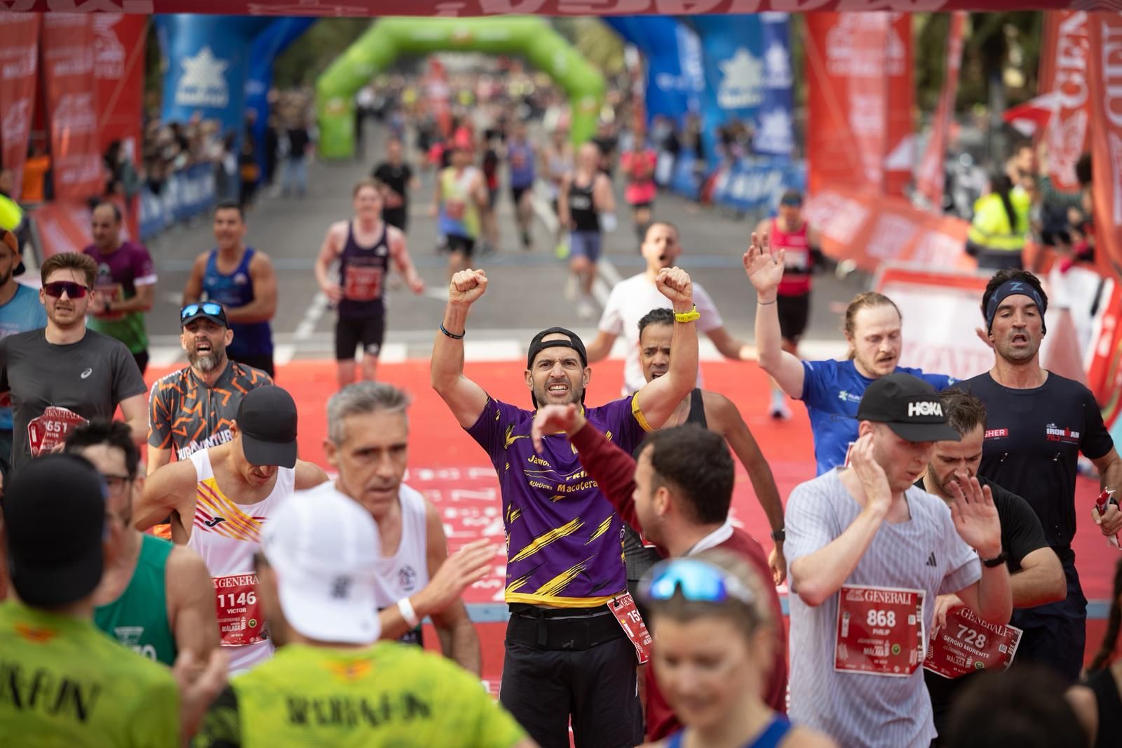 Malaga marathon in pictures (2)