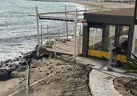 Chiringuito Soleo, on La Venus beach.