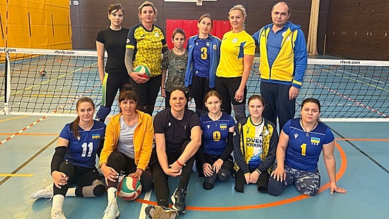 From Ukraine to Nerja: the women's Paralympic volleyball team's seeking refuge on the Costa del Sol