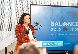 The mayor during her assessment of her administration.