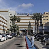Archive image of the Rosell hospital in Cartagena.