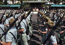 Soldiers of the Spanish Legion.