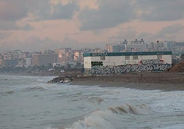 Bathing discouraged on Malaga beach after floods cause sewage pipes to rupture