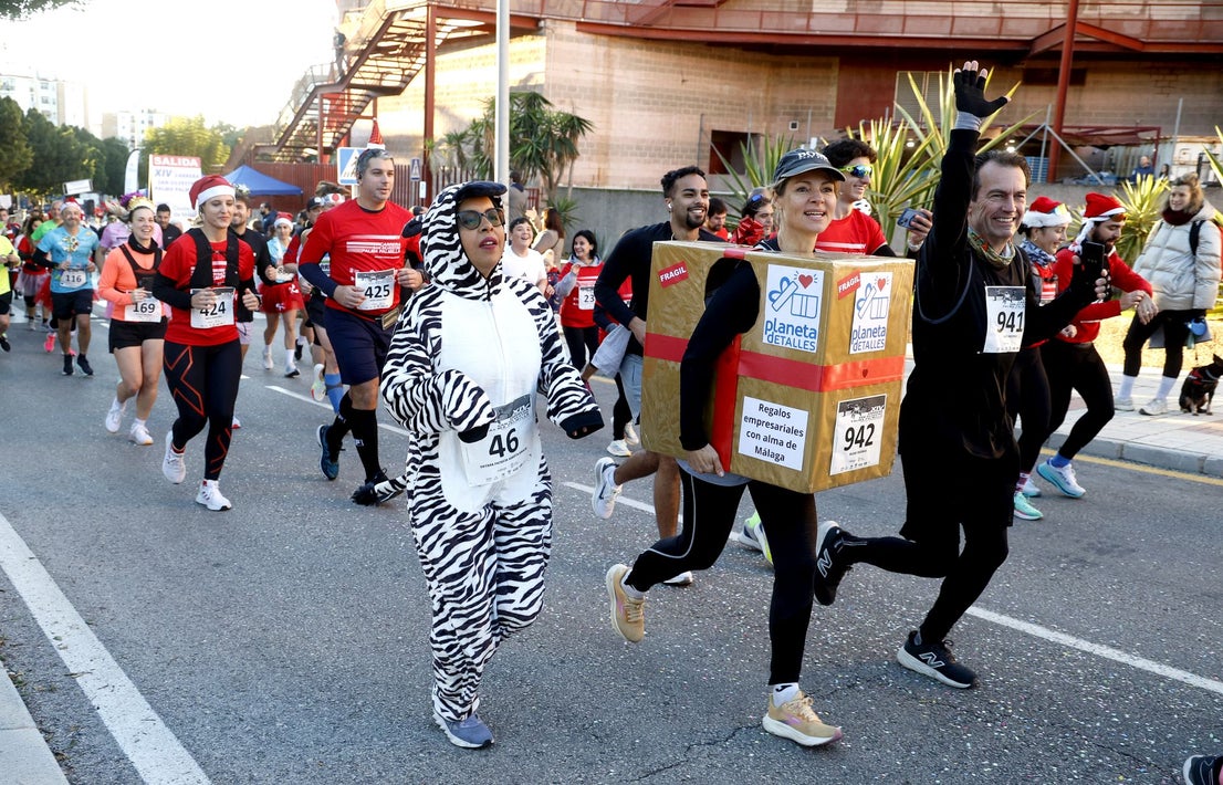 Malaga's charity San Silvestre fun run - in pictures