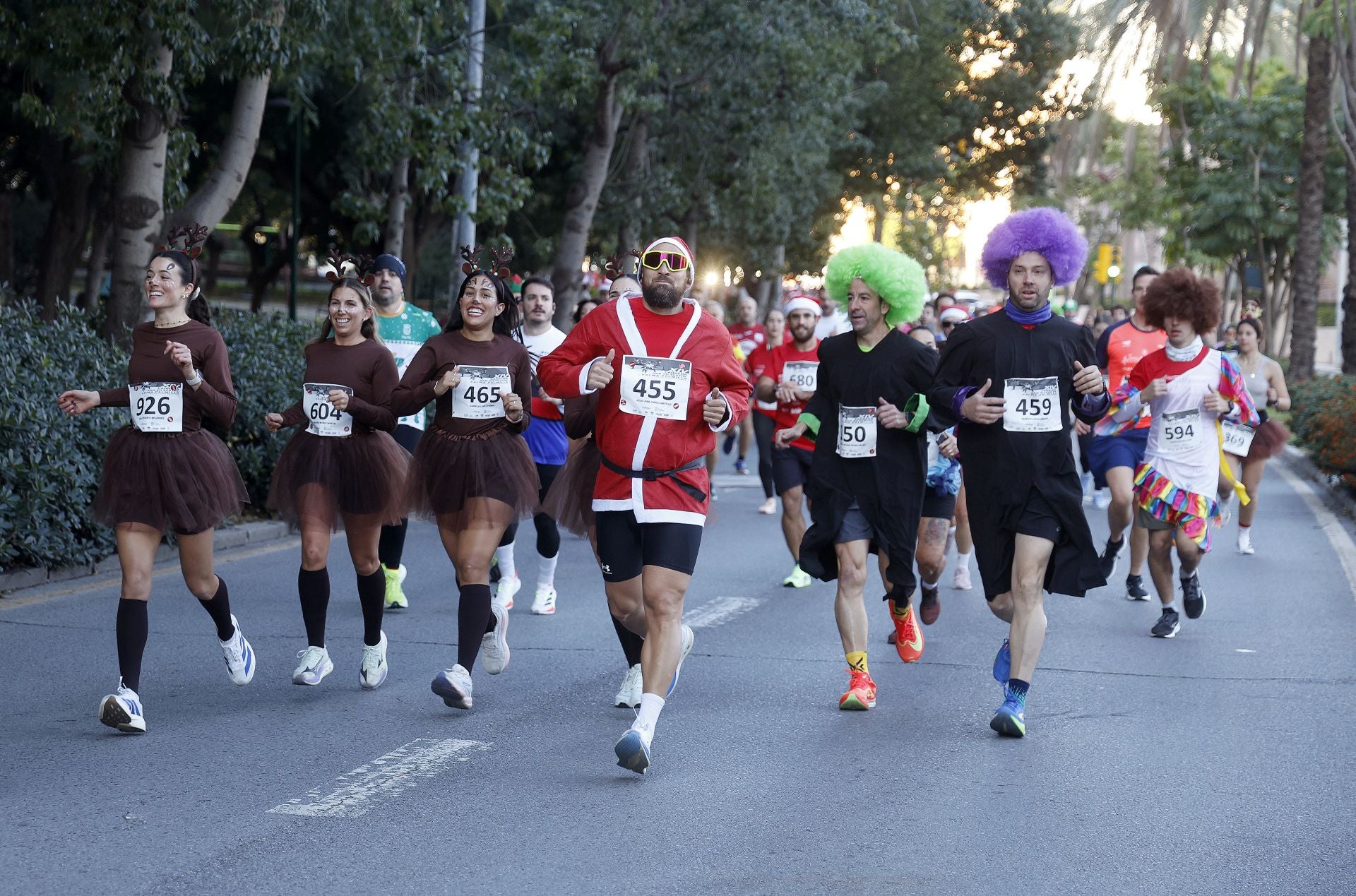 Malaga's charity San Silvestre fun run - in pictures