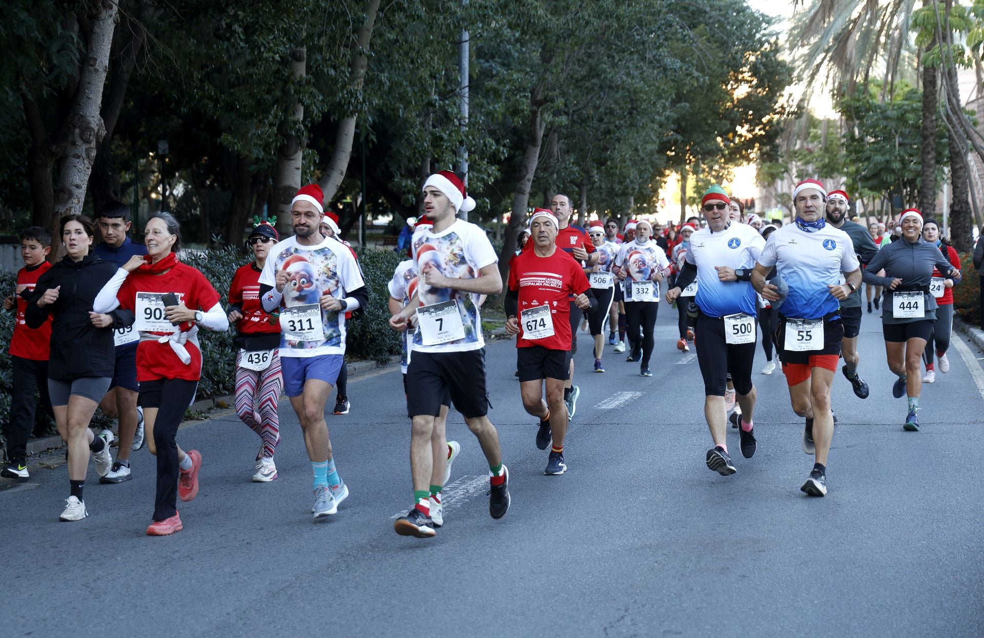 Malaga's charity San Silvestre fun run - in pictures