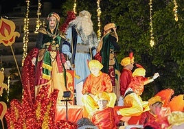 Their Majesties from the East fill the streets with colour during elaborate processions.