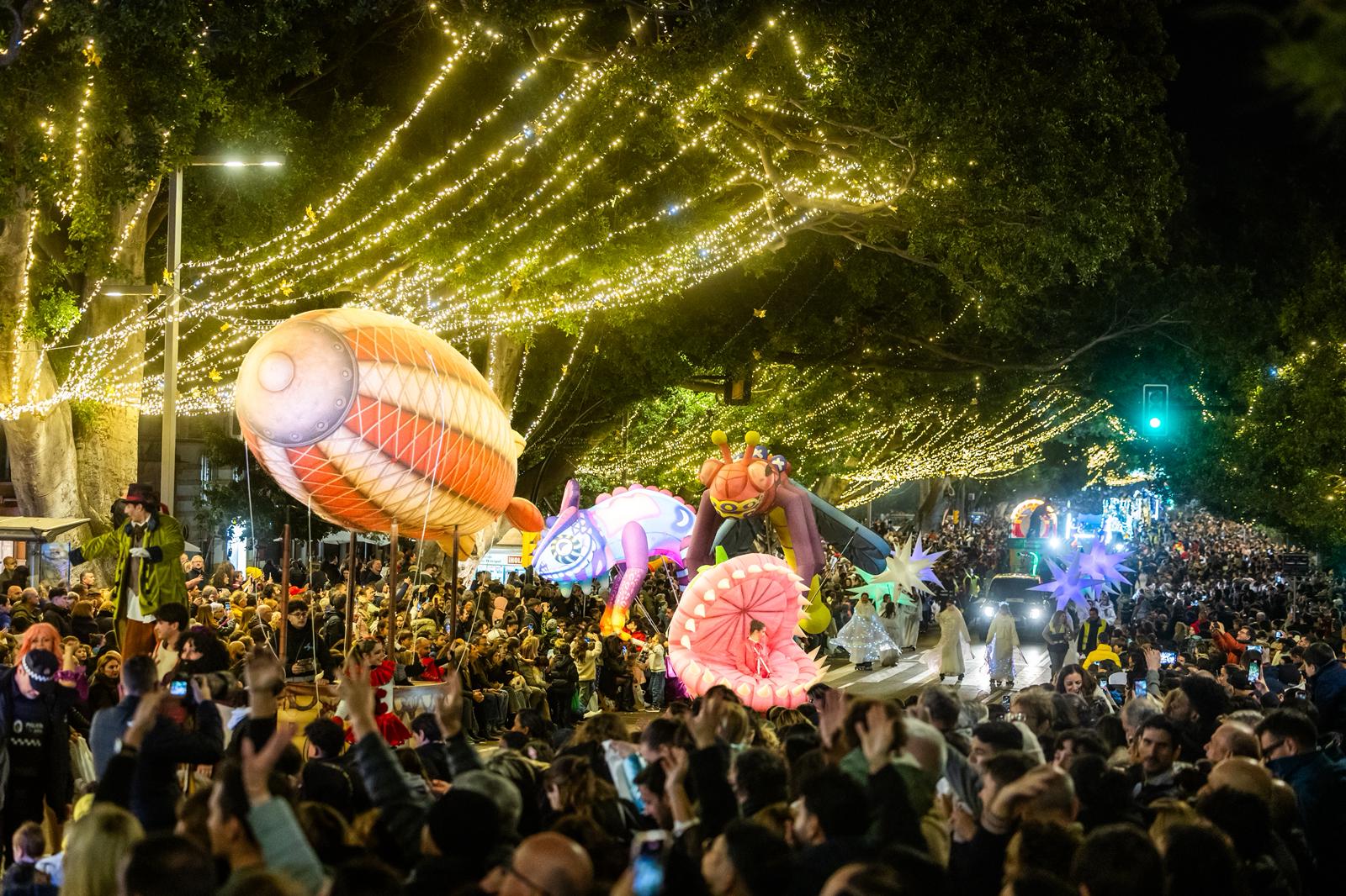 Malaga's Three Kings parade - in pictures
