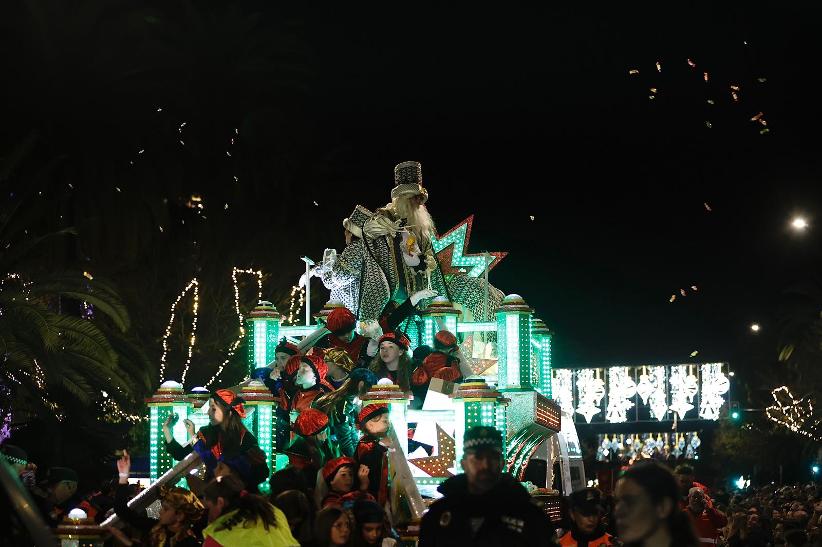 Malaga's Three Kings parade - in pictures