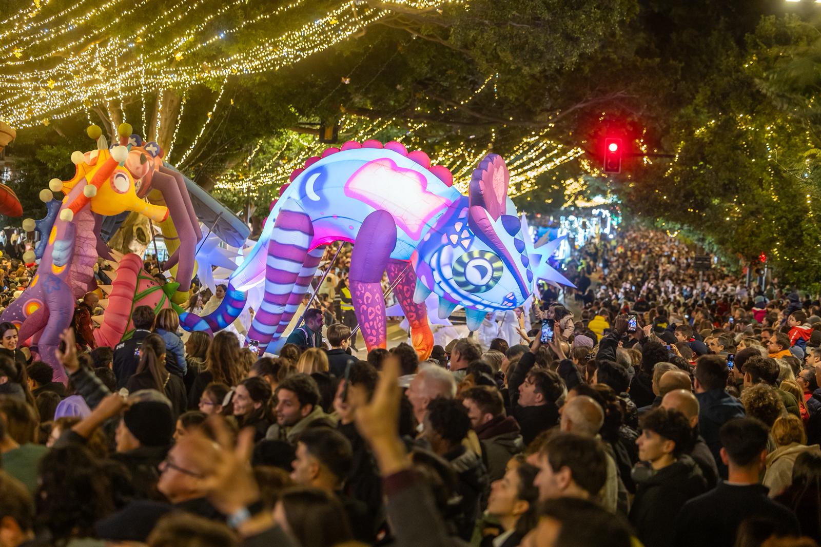 Malaga's Three Kings parade - in pictures