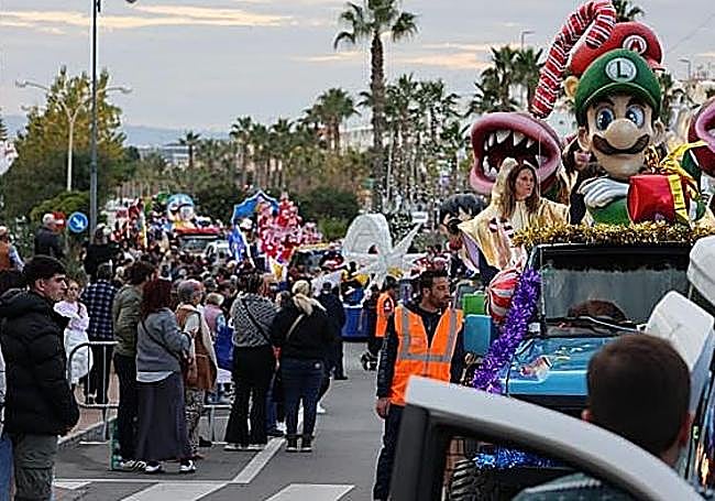 Torrox's parade is one of the longest in the province