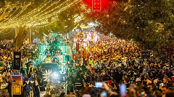 Malaga's Three Kings parade - in pictures