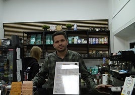 Ukrainian business owner, Mikola Gamula, 32