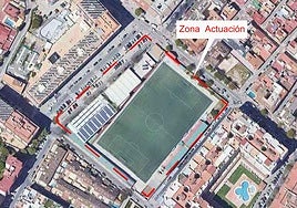 The sports complex will extend its current surface area by more than 1,300 square metres.