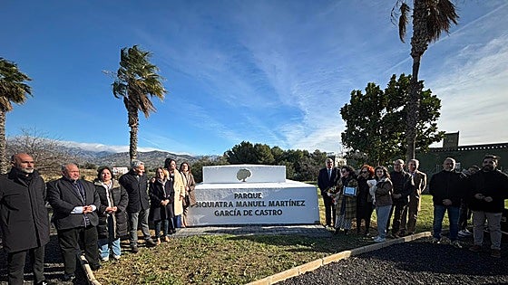 Park named after psychiatrist who revolutionised mental health on eastern Costa del Sol