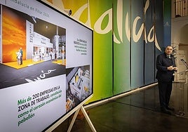 File image of one of the Costa del Sol stands at Fitur, Madrid.