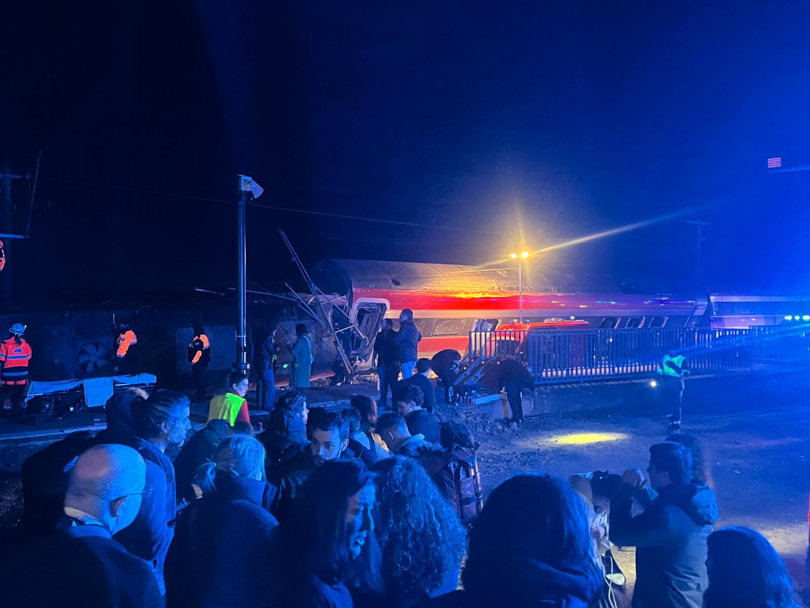 At least 39 dead and dozens injured after high-speed train from Malaga derails in Cordoba and collides with an oncoming train