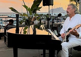 Belfast musician and composer Dave Lewis, who relocated to the Costa del Sol last year.