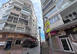 One of the new cameras installed in Nerja town centre