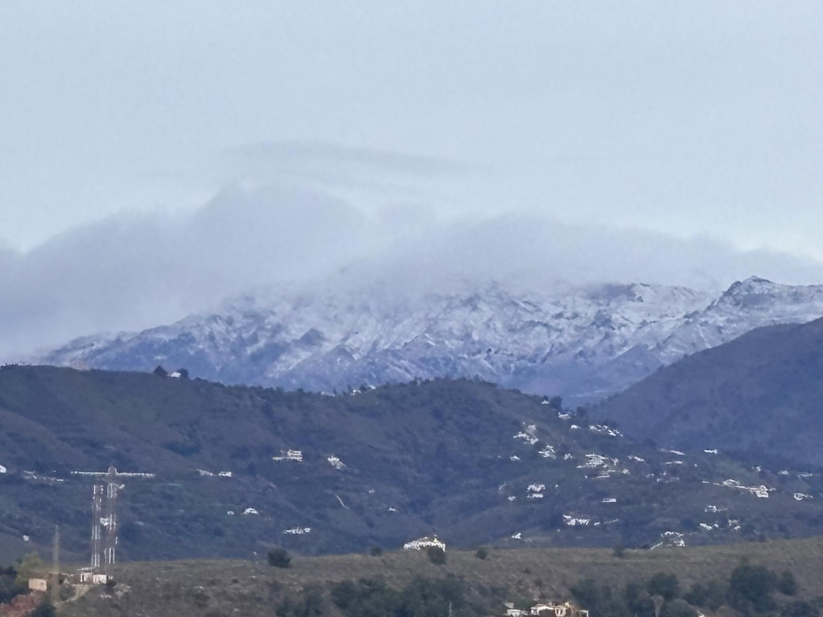 Sierras Tejeda, Almijara y Alhama, seen from Nerja.