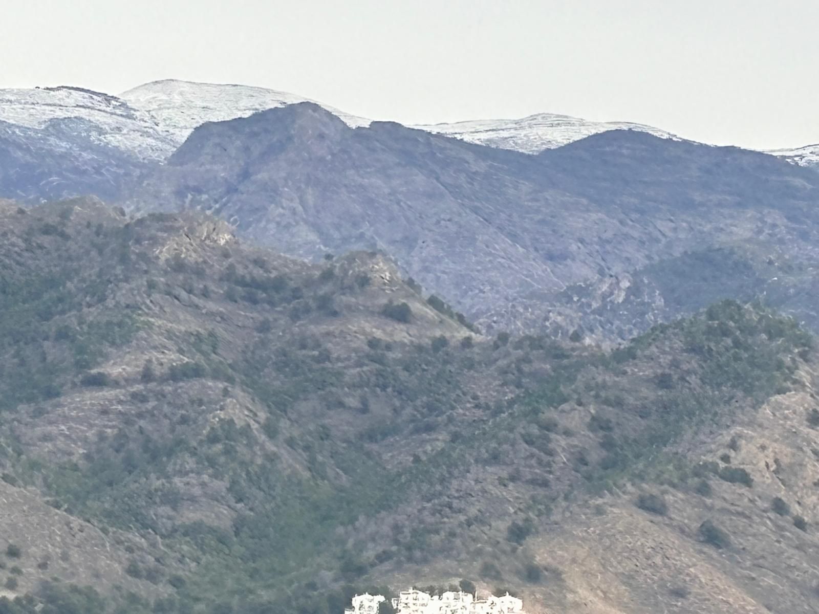 Sierras Tejeda, Almijara y Alhama, seen from Nerja.