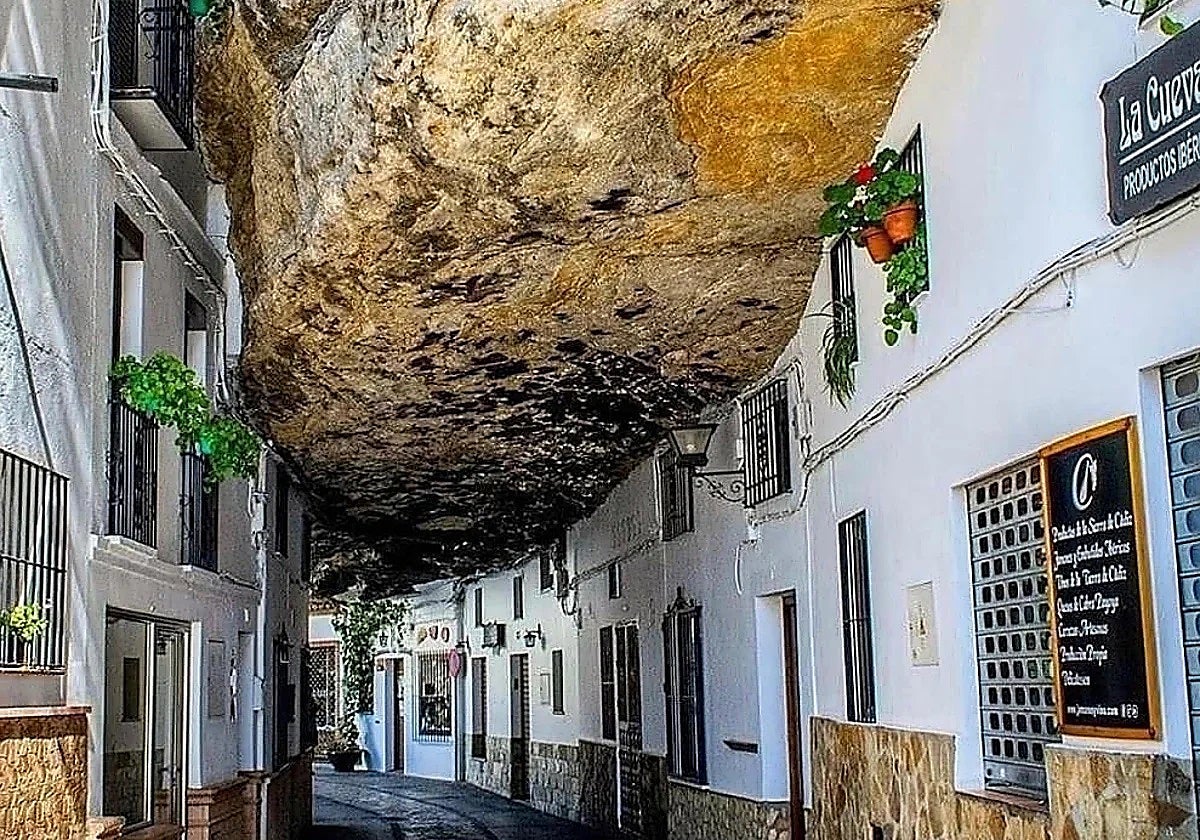 Is this Spain’s most unique village? Inside the settlement built beneath boulders