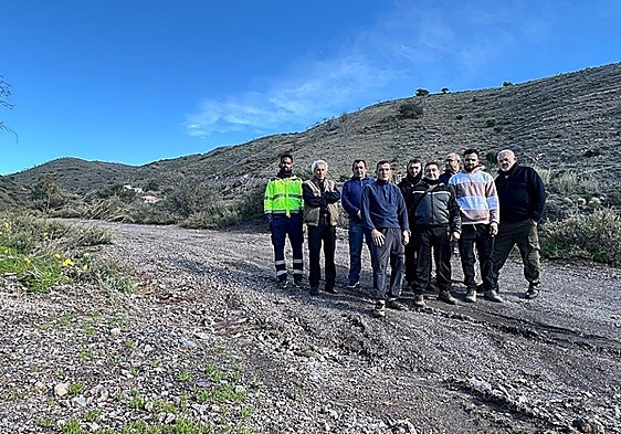 Residents on the track