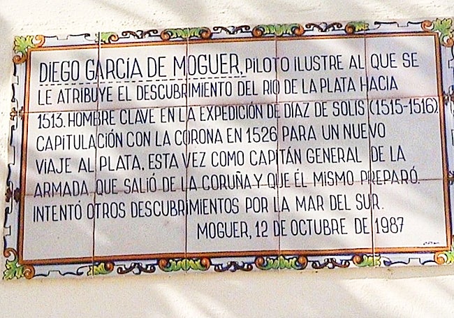 A sign in Moguer.