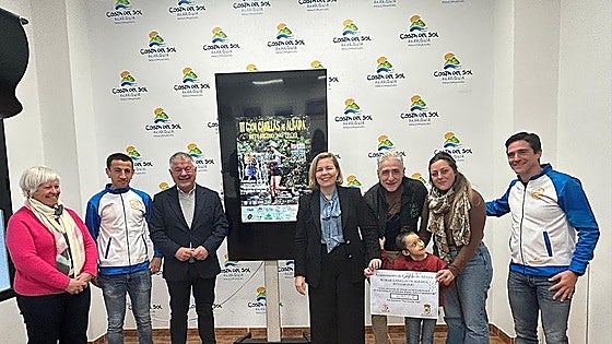 Malaga runners raise funds for five-year-old with extremely rare illness
