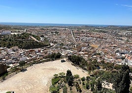 Panoramic view of Vélez-Málaga