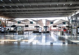 The María Zambrano station in Malaga has stayed empty since the Adamuz accident.
