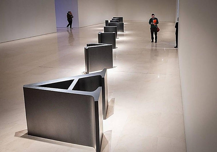 Elena Asins' radical sculpture 'returns' to Malaga Picasso Museum half a century later