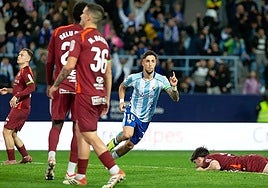 Malaga's David Larrubia single-handedly turned the game on its head.