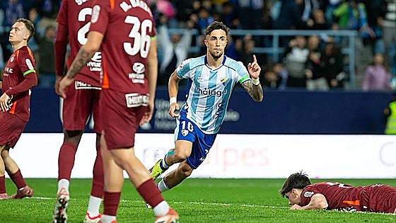 David Larrubia steals the show to seal comeback win for Malaga CF