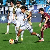 Marbella's Tomi during the previous round's derby with Antequera.