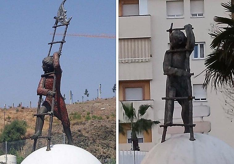 Vandals damage sculpture by renowned Torre del Mar artist