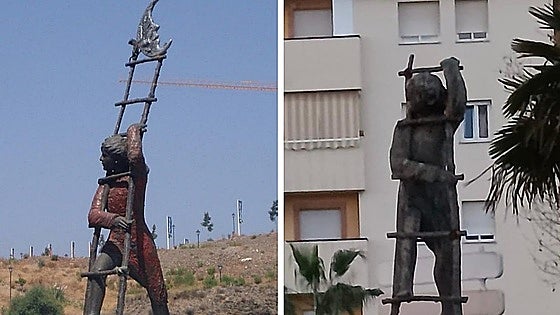 Vandals damage sculpture by renowned Torre del Mar artist
