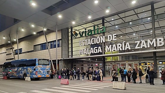 Malaga-Madrid high-speed train passengers test partial 'reopening' with bus transfer on Wednesday