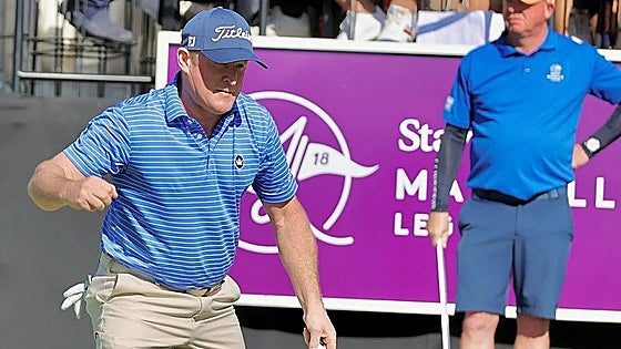 Jamie Donaldson wins Staysure Marbella Legends Tour title at Aloha Golf