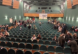 Interior of the new stage in Vélez-Málaga, with a capacity of more than 900 seats.