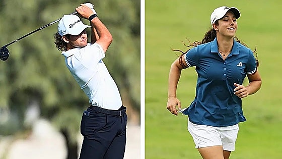 Malaga golfers Julia López and Ángel Ayora secure top-10 finishes