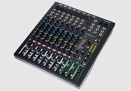 The Mackie Pro FX12 mixing desk was among the stolen items.