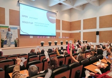 Participants during one of the interactive sessions