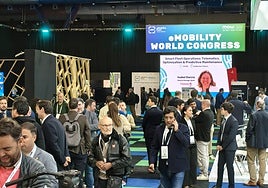 Attendees at the MOW transport conference at Malaga's Palacio de Ferias y Congresos.
