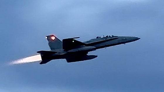 Malaga airport hosts Top Gun-like training flights for future fighter pilots
