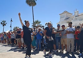Competitors during last year's event in La Cala de Mijas.