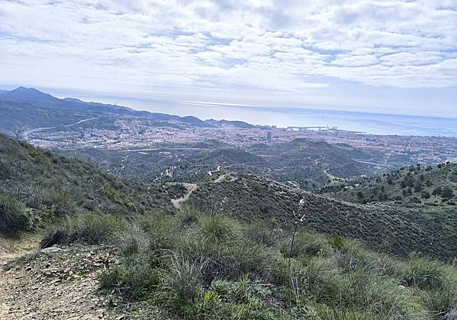 Panoramic view from the Cerro del Corcel