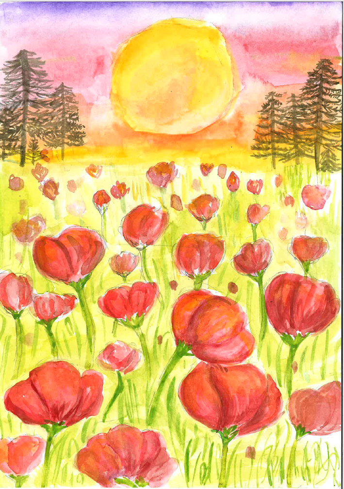 Hana M. O. age 10. Sunny View School