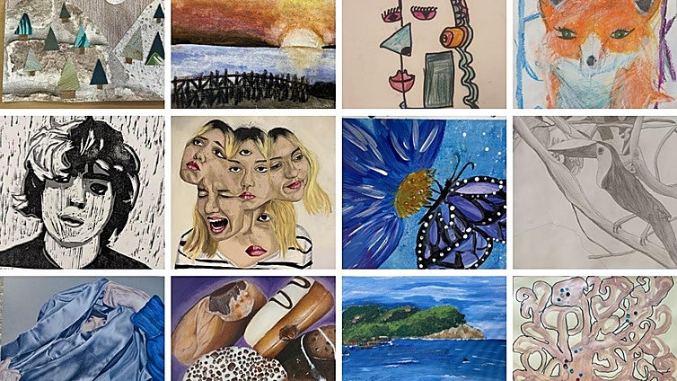 Young and inspired artists, poets and writers