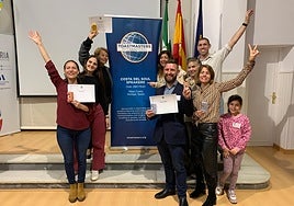 The Costa del Soul Speakers Toastmasters Club Mijas at last weekend's contest in Malaga.